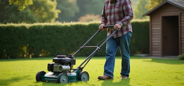 Astuces pratiques pour tondre son gazon à la main et obtenir une pelouse parfaite Astuces pratiques pour tondre son gazon à la main et obtenir une pelouse parfaite